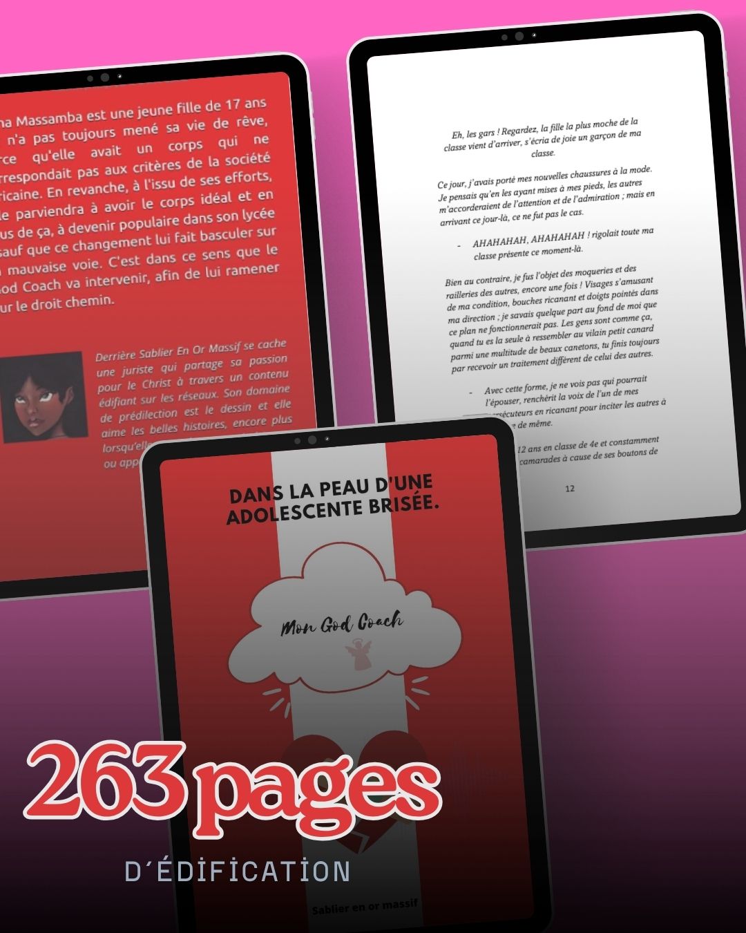 Mon God Coach : dans la peau d'une adolescente brisée (ebook)