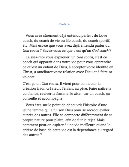 Mon God Coach, dans la peau d'une adolescente brisée